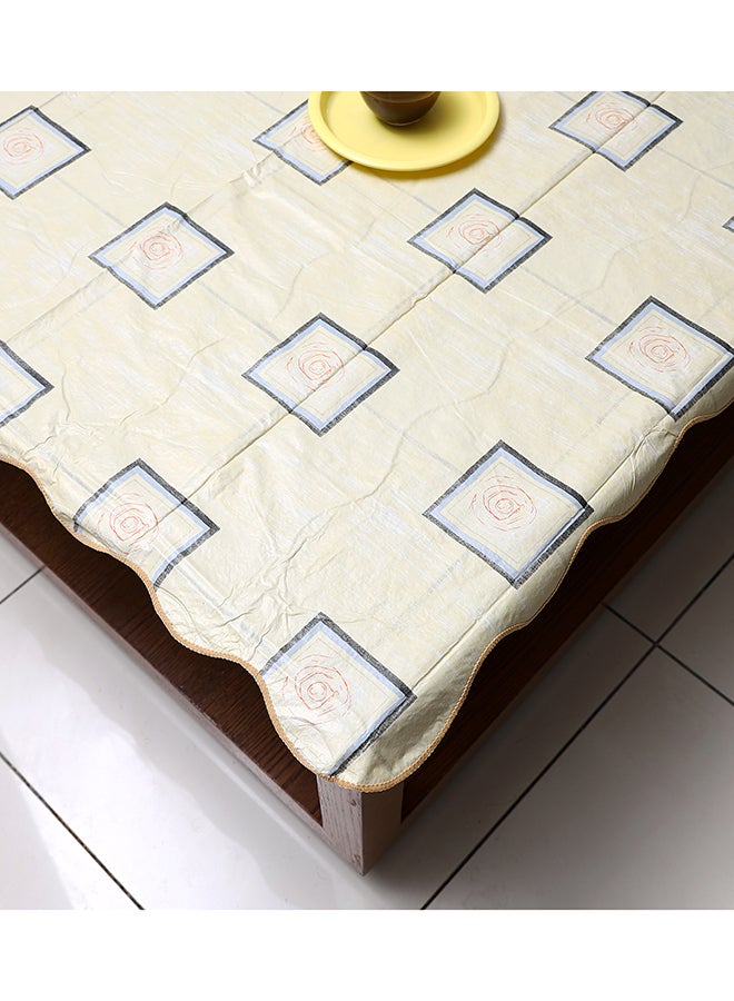 Royalford RF1272-TC 60" Round Table Cloth - Tablecloth Cover Protector Tablecloth, Small Polka Floral, Wipe Clean, Table Cloth Spill Proof Reusable Roll Assorted Colors - Image 4